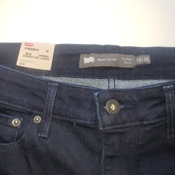 Levi's Curve ID Demi Curve mid rise skinny size 30 - Picture 5 of 10